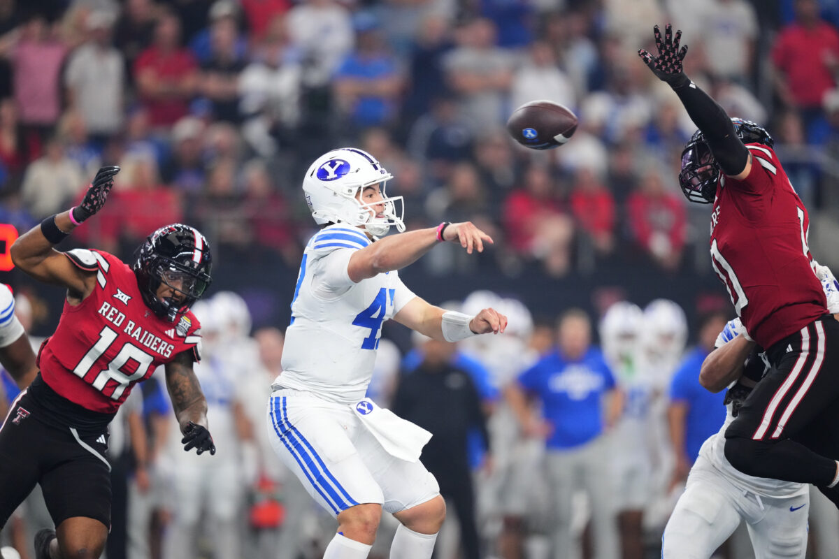 College football: BYU’s playoff case faces harsh reality of another lopsided loss to Texas Tech